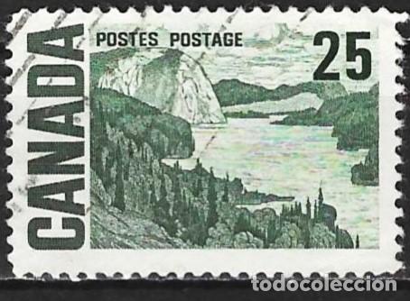 Sellos: Canad&aacute; 1967 - Mi 407 Ax - YT 387 - Cuadro de J.E.H. MacDonald