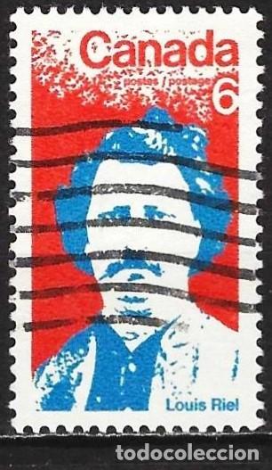 Sellos: Canad&aacute; 1970 - Mi 458 - YT 436 - Louis Riel