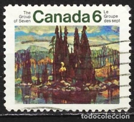 Sellos: Canad&aacute; 1970 - Mi 461 - YT 451 - Cuadro de A. Lisner