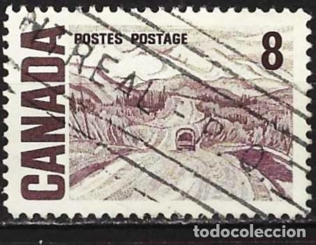 Sellos: Canad&aacute; 1967 - Mi 403 Ax - YT 383 - Cuadro de AY Jackson