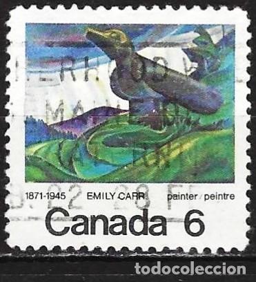 Sellos: Canad&aacute; 1971 - Mi 475 - YT 453 - Cuadro de Emily Carr