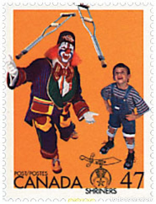 Sellos: 81812 MNH CANADA 2001 SHRINERS