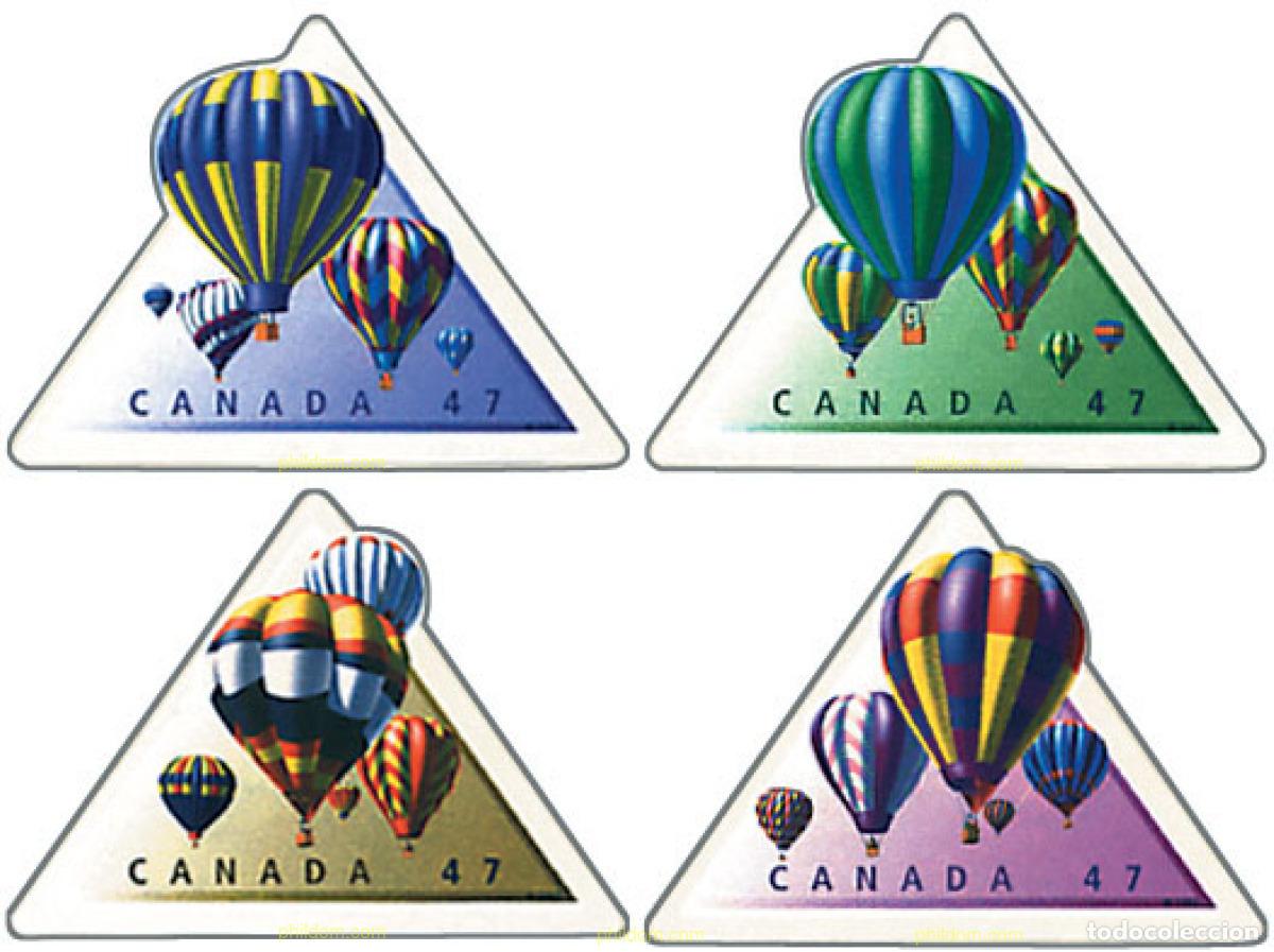 Sellos: 81810 MNH CANADA 2001 GLOBOS AEROSTATICOS