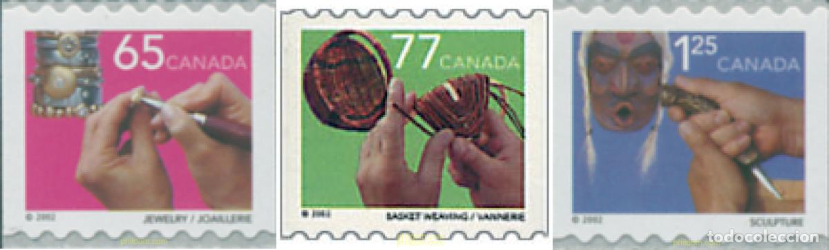 Sellos: 81819 MNH CANADA 2002 ARTESANIA