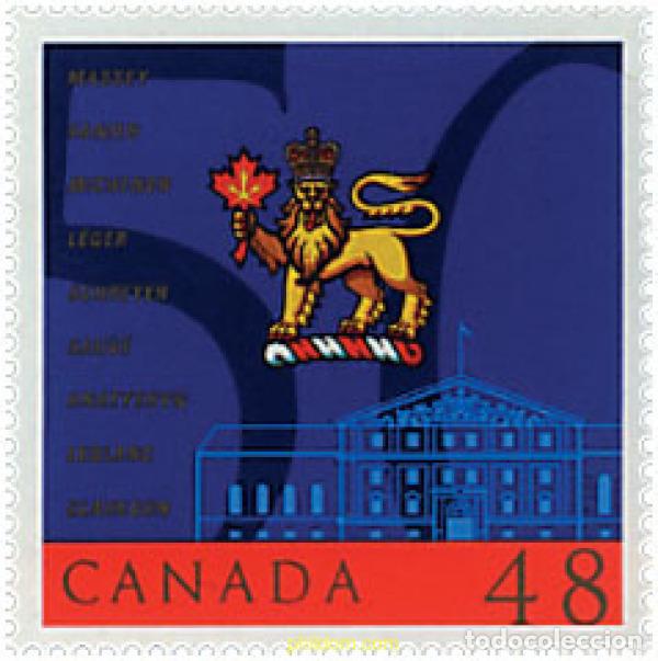 Sellos: 87329 MNH CANADA 2002 GOBERNADORES GENERALES DE CANADA