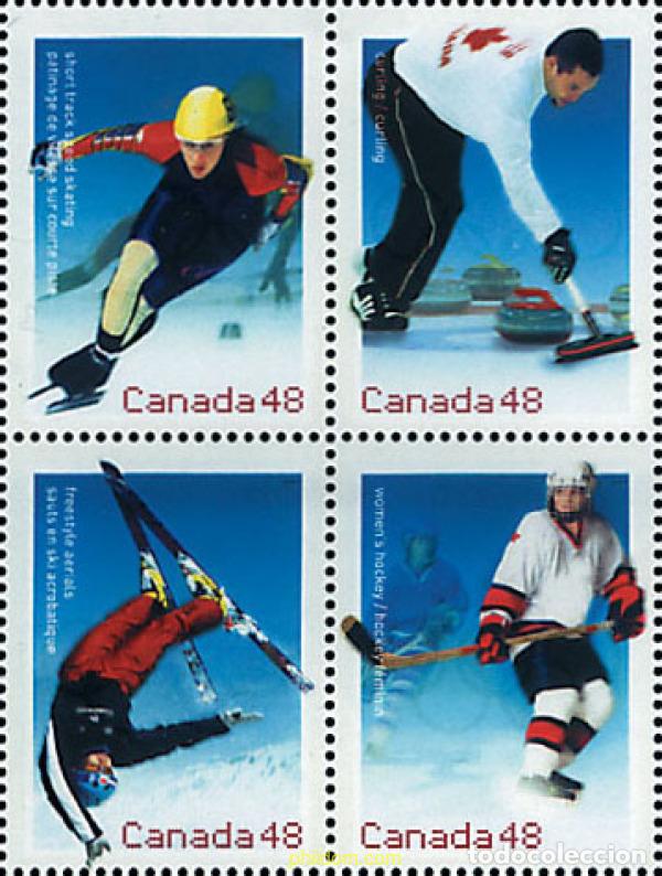 Sellos: 4843 MNH CANADA 2002 19 JUEGOS OLIMPICOS INVIERNO. SALT LAKE CITY 2002