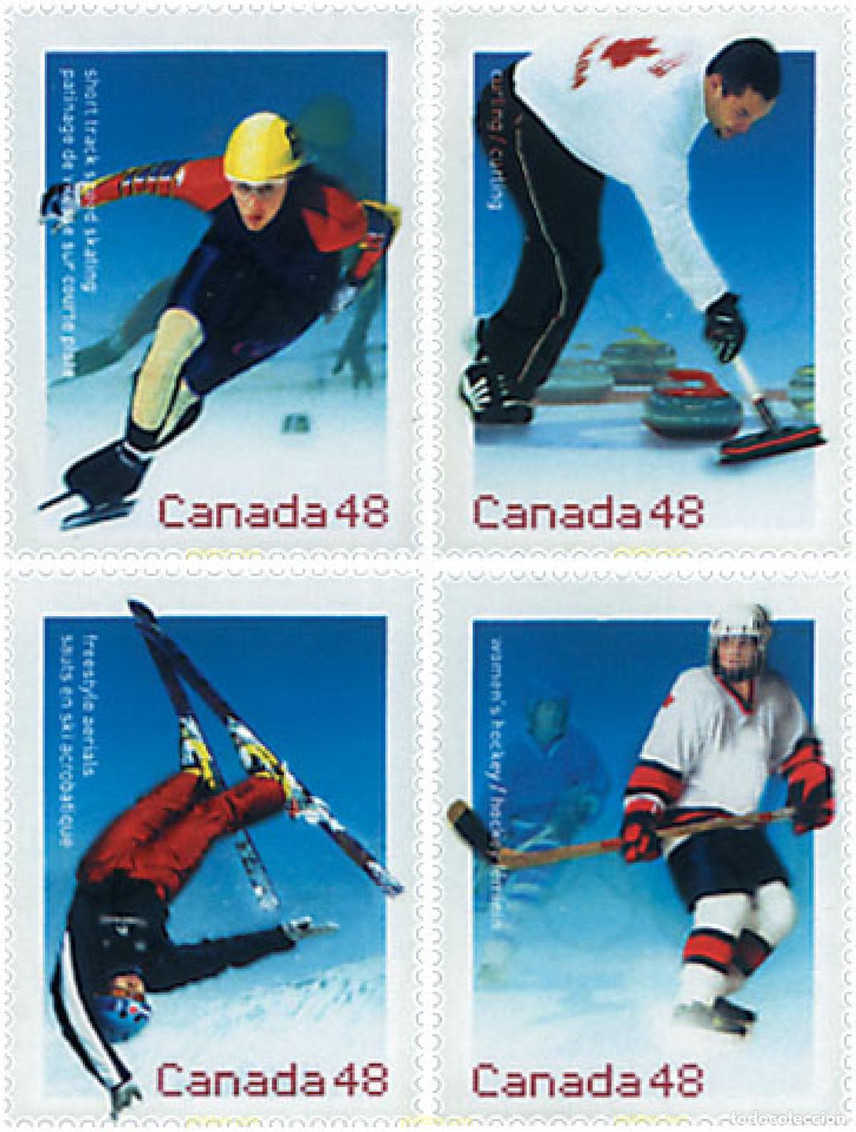 Sellos: 87328 MNH CANADA 2002 19 JUEGOS OLIMPICOS INVIERNO. SALT LAKE CITY 2002
