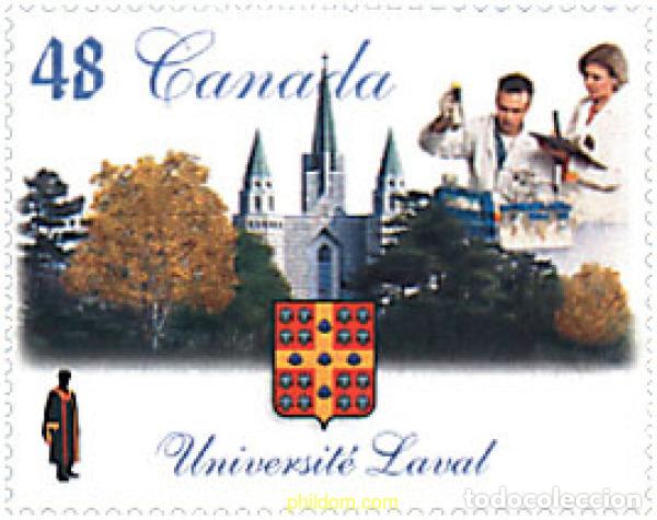 Sellos: 89784 MNH CANADA 2002 125 ANIVERSARIO DE LA UNIVERSIDAD DE LAVAL