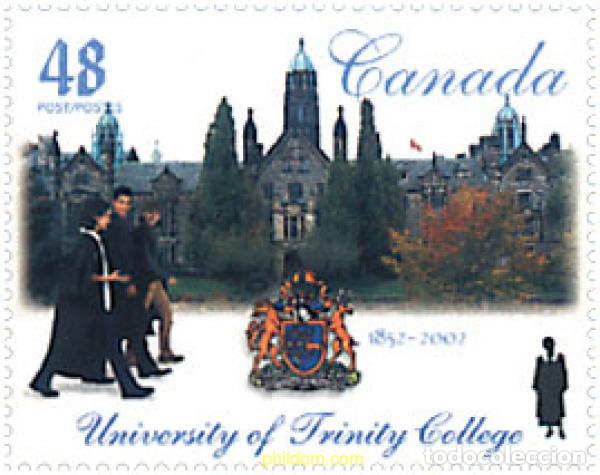 Sellos: 97912 MNH CANADA 2002 UNIVERSIDAD DE TRINITY COLLEGE