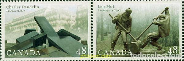 Sellos: 4525 MNH CANADA 2002 ESCULTORES