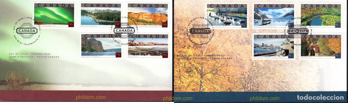 Sellos: 555021 MNH CANADA 2002 ATRACCIONES TURISTICAS DE ESTADOS UNIDOS
