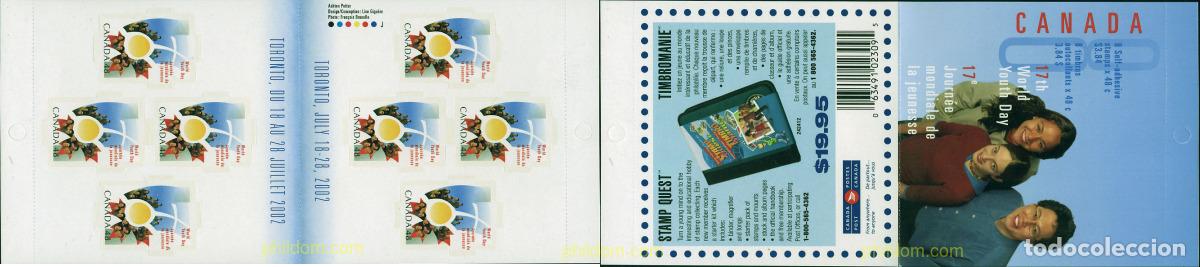 Sellos: 3518 MNH CANADA 2002 DIA MUNDIAL DE LA JUVENTUD