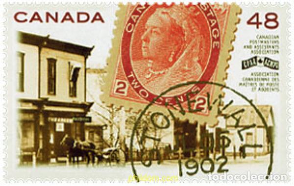 Sellos: 99279 MNH CANADA 2002 CENTENARIO DE LA ASOCIACION DE CARTEROS