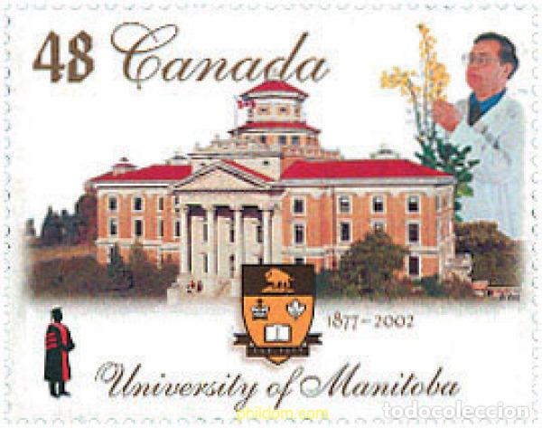 Sellos: 110291 MNH CANADA 2002 125 ANIVERSARIO DE LA UNIVERSIDAD DE LAVAL