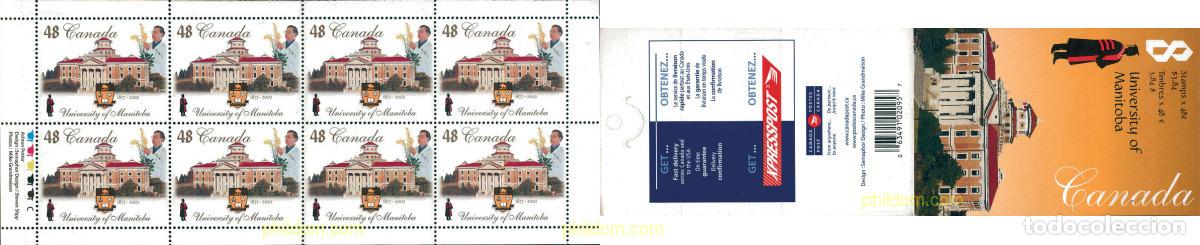 Sellos: 110292 MNH CANADA 2002 125 ANIVERSARIO DE LA UNIVERSIDAD DE LAVAL
