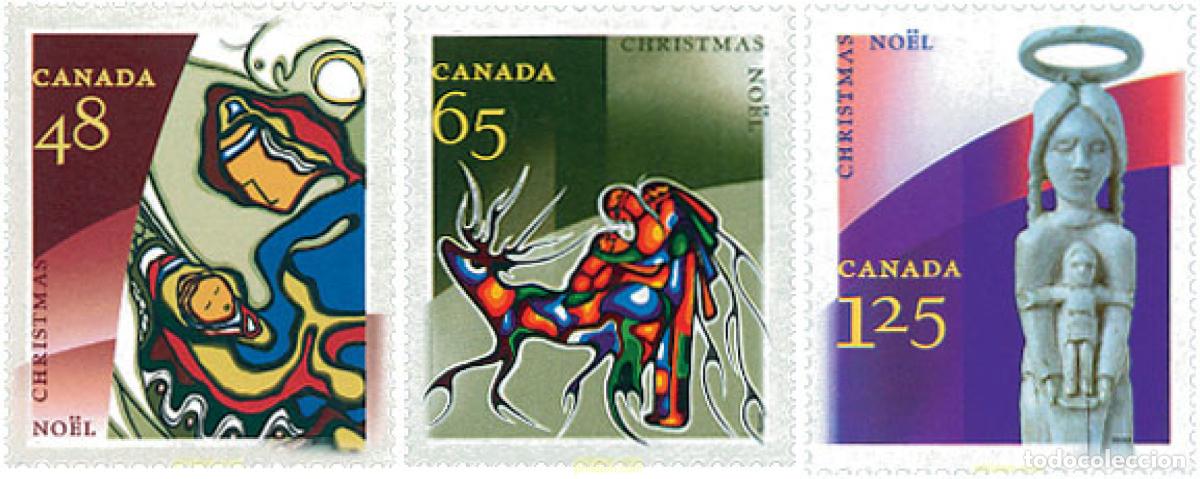 Sellos: 110284 MNH CANADA 2002 NAVIDAD