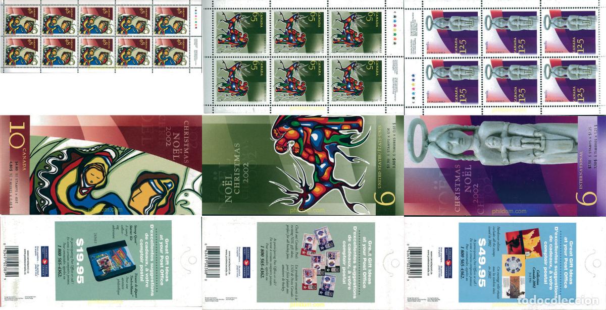 Sellos: 110286 MNH CANADA 2002 NAVIDAD