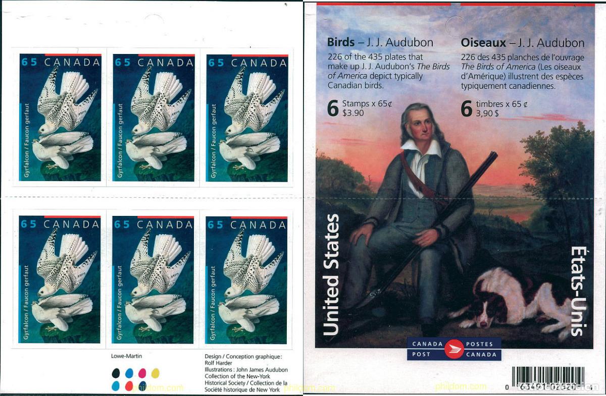 Sellos: 117244 MNH CANADA 2003 PAJARO