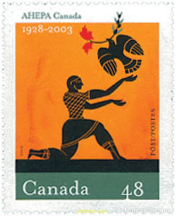 Sellos: 122286 MNH CANADA 2003 75 ANIVERSARIO DE LA ASOCIACION HELENICA AMERICANA