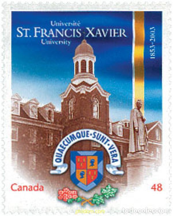 Sellos: 122604 MNH CANADA 2003 UNIVERSIDAD SAN FRANCIS XAVIER