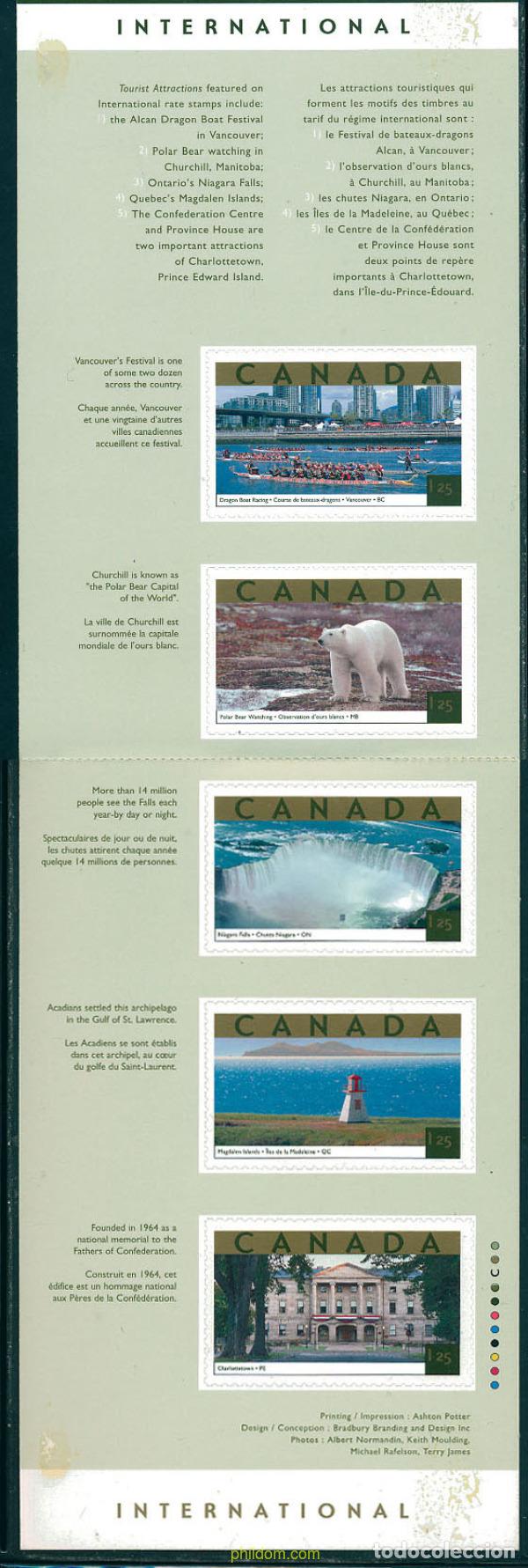 Sellos: 228830 MNH CANADA 2003 TURISMO