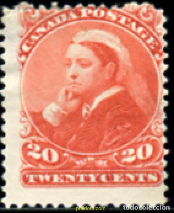 Sellos: 251461 HINGED CANADA 1893 REINA VICTORIA