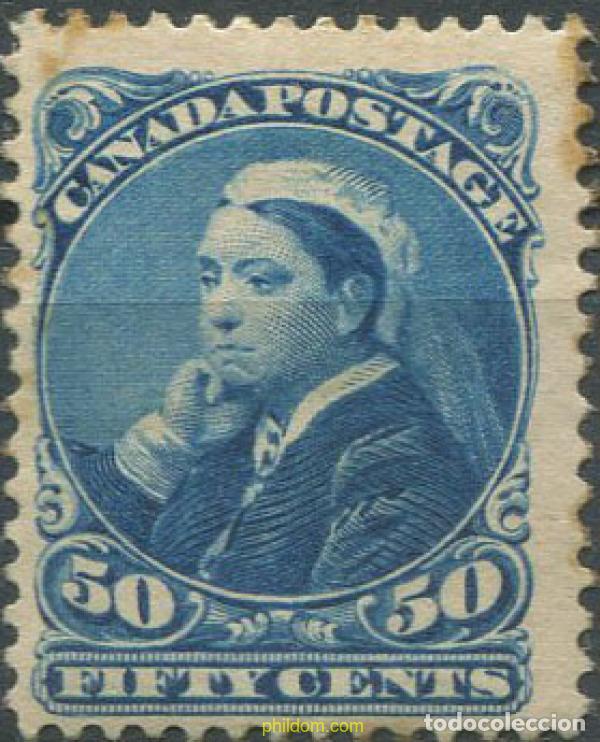 Sellos: 684204 HINGED CANADA 1893 REINA VICTORIA