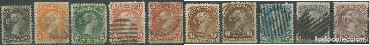 Sellos: 684191 USED CANADA 1868 REINA VICTORIA
