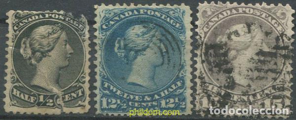 Sellos: 684192 USED CANADA 1868 REINA VICTORIA