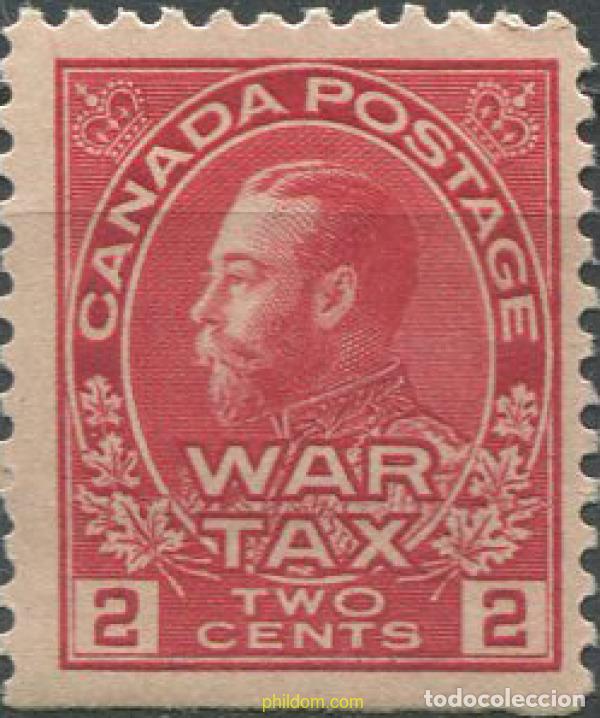 Sellos: 684314 HINGED CANADA 1915 REY GEORGE V - Foto 1