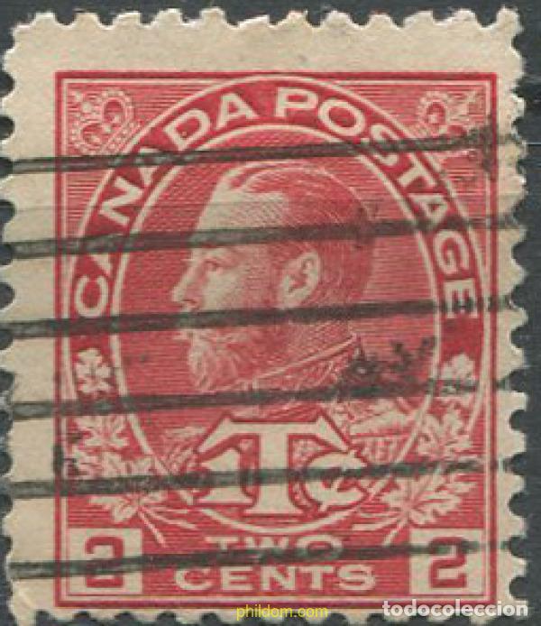 Timbres: 684315 USED CANADA 1915 REY GEORGE V