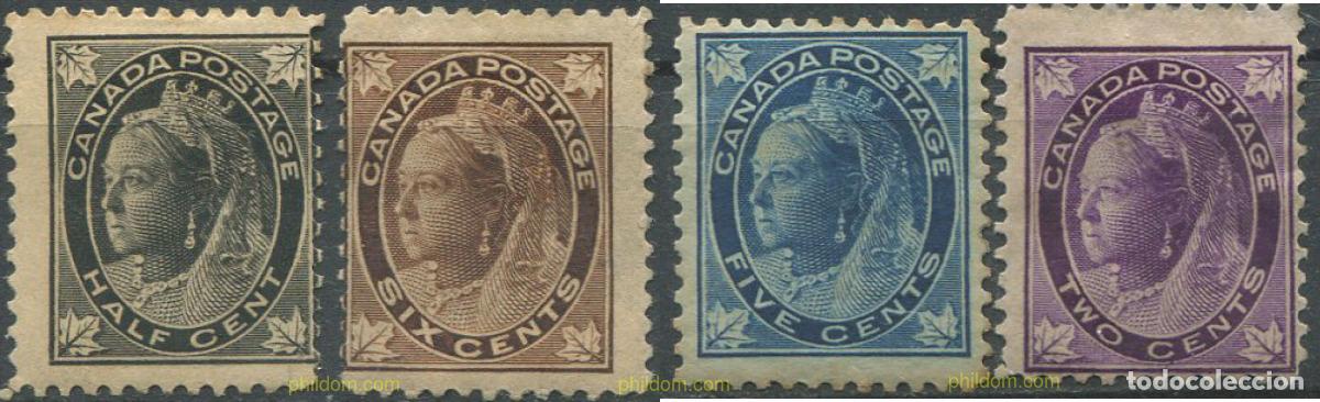 Timbres: 684215 USED CANADA 1897 REINA VICTORIA