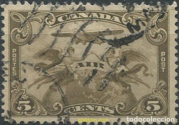 Sellos: 684359 USED CANADA 1928 ALEGORIA - Foto 1