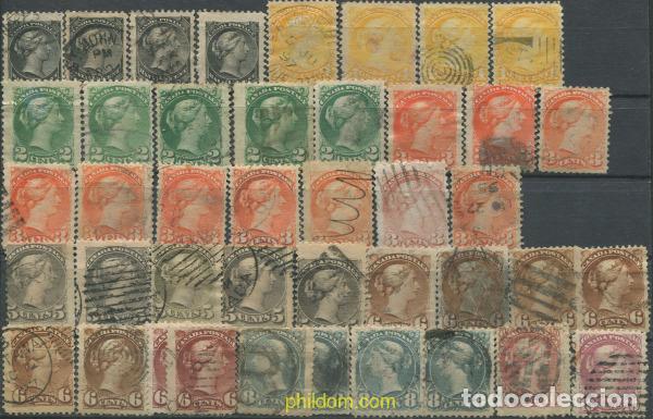 Timbres: 684199 USED CANADA 1870 REINA VICTORIA