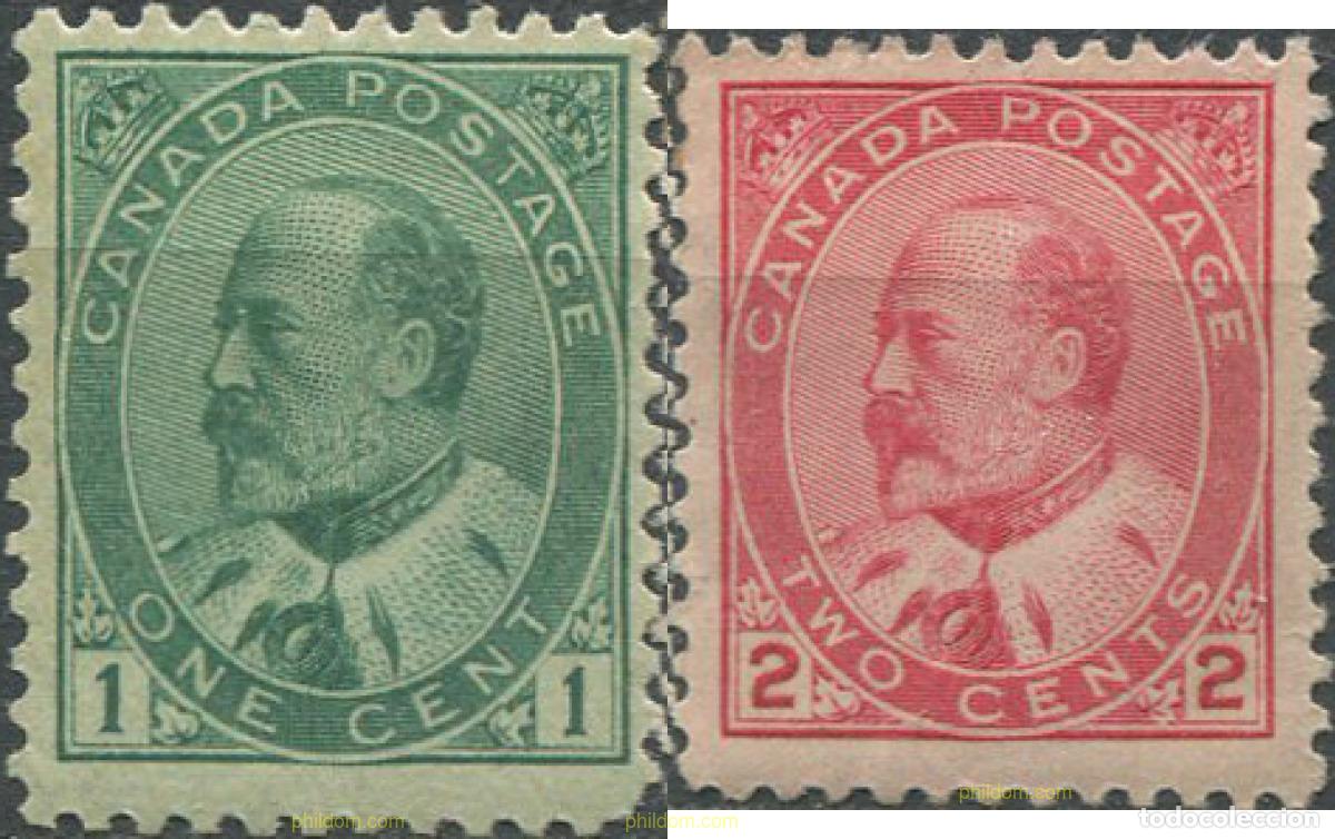 Sellos: 684235 HINGED CANADA 1903 REY EDUARDO VII