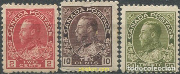 Sellos: 684309 HINGED CANADA 1911 REY GEORGE V - Foto 1