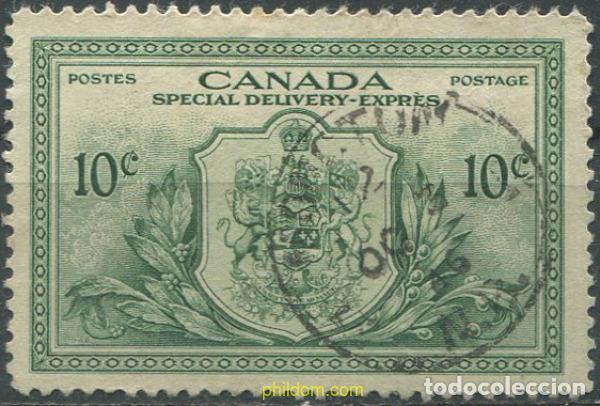 Timbres: 684564 USED CANADA 1946 VICTORIA Y PAZ
