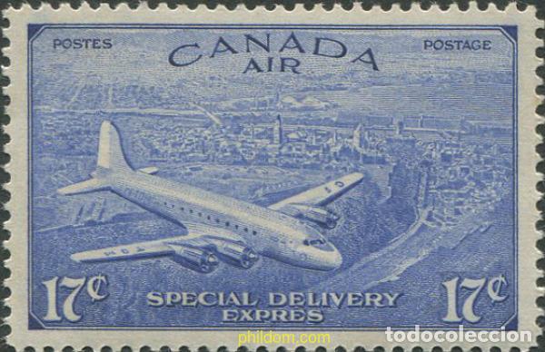 Stamps: 205495 MNH CANADA 1946 COMMEMORACION DEL RETORNO A LA ECONOMIA