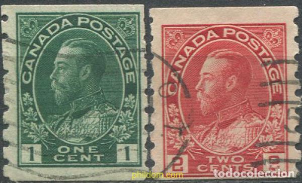 Stamps: 684311 USED CANADA 1911 REY GEORGE V