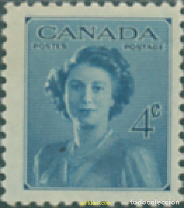 Sellos: 299397 HINGED CANADA 1948 BODA DE LA PRINCESA ISABEL - Foto 1