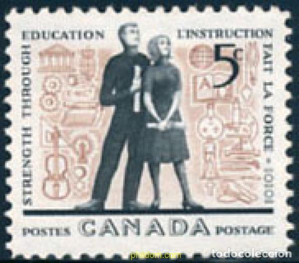 Sellos: 129800 MNH CANADA 1962 2 CONFERENCIA INTERNACIONAL DE LA EDUCACION, EN MONTREAL
