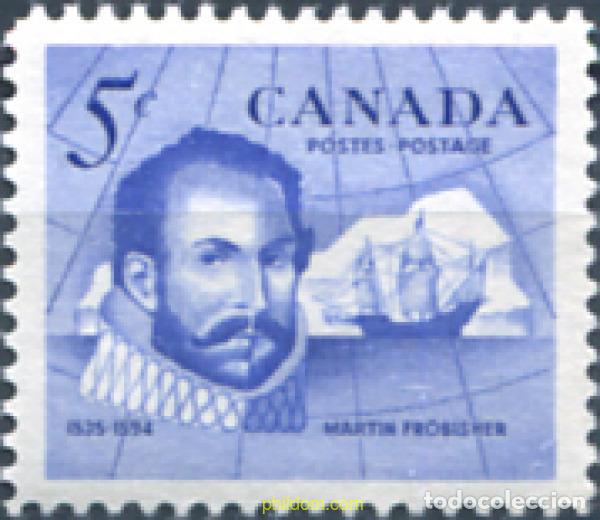 Sellos: 129837 MNH CANADA 1963 SIR MARTIN FROBISHER, EXPLORADOR DEL NORTE