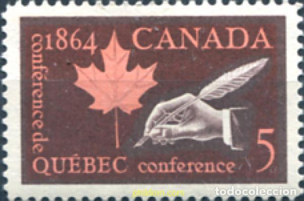 Sellos: 129863 MNH CANADA 1964 CENTENARIO DE LA CONFERENCIA DE CHARLOTTETOWN