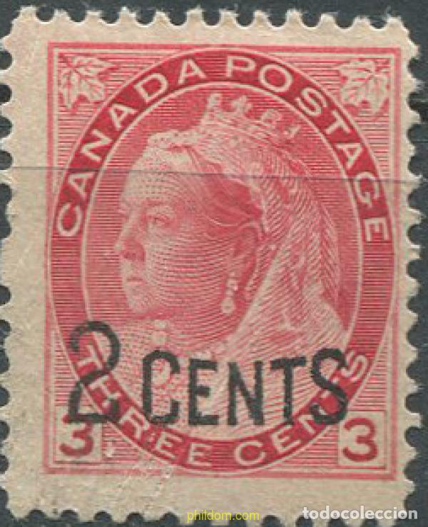Sellos: 684229 HINGED CANADA 1899 REINA VICTORIA