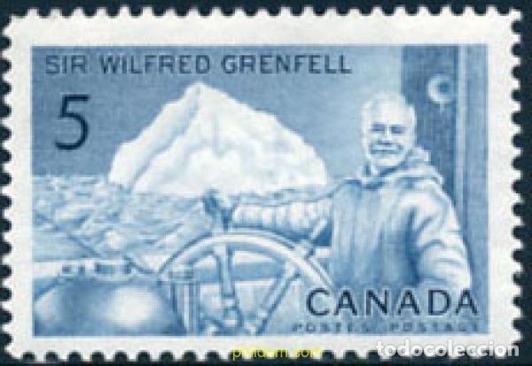 Sellos: 129882 MNH CANADA 1965 CENTENARIO DEL NACIMIENTO DE SIR WILFRED GRENFELL