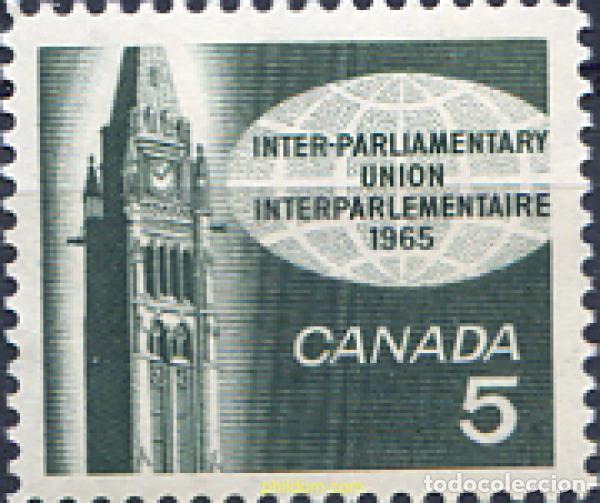 Sellos: 129897 MNH CANADA 1965 CONGRESO DE LA UNION INTERPARLAMENTARIA, EN OTTAWA
