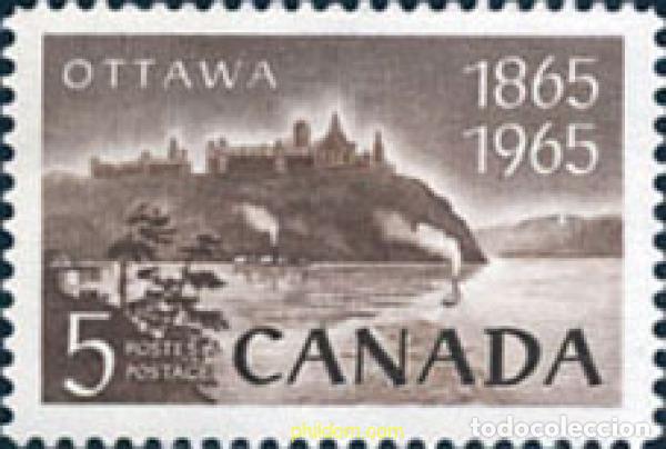 Sellos: 129899 MNH CANADA 1965 CENTENARIO DE LA CAPITAL FEDERAL