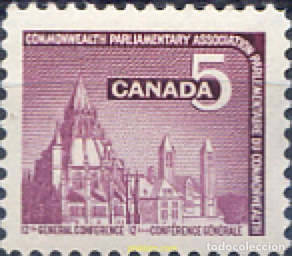 Sellos: 129934 MNH CANADA 1966 12 CONFERENCIA GENERAL DE LA ASOCIACION PARLAMENTARIA DE COMMONWEALTH, EN OT