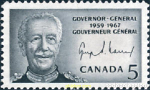 Sellos: 129955 MNH CANADA 1967 MUERTE DEL GOBERNADOR GENERAL GEORGES PHILIAS VANIER