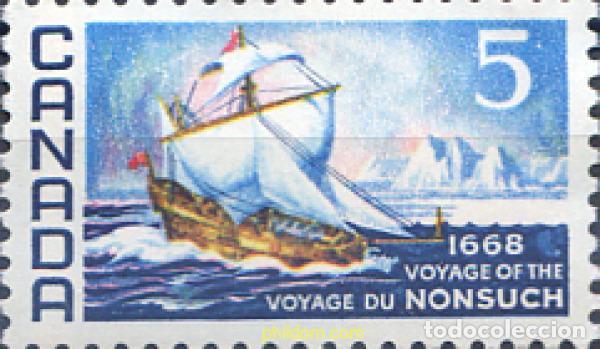 Sellos: 129963 MNH CANADA 1968 300 ANIVERSARIO DEL VIAJE DE &rdquo;NONSUCH&rdquo;